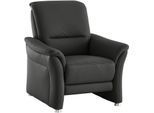 Sessel DIE PLANBAR "PN-PF23182, Sitzhöhe 49 cm", schwarz (torro schwarz), B:90cm H:99cm T:93cm, Sessel, Sessel, Federkernpolsterung, frei im Raum stellbar