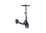 Byox Kinderroller Enigma PU-Räder klappbar Ständer Getränkehalter Handbremse blau