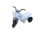 Mochtoys Kinderrutschfahrzeug Motrorrad 10199, Kunststoffreifen, drei Räder blau