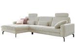 Ecksofa DIE PLANBAR "MP-IN20110 L-Form mit Kaltschaum-Polsterung", beige (natur), B:302cm H:87cm T:178cm, 100% Polyester, Sofas, Ecksofa, optional mit Funktionen erhältlich