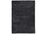 Hochflor-Teppich TOM TAILOR HOME "Shaggy Teppich Cozy", grau (anthrazit), B:160cm H:25mm L:230cm, Polyester, Teppiche, Uni Farben, auch in Pastell Farben, weich & kuschelig