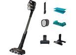 PHILIPS Nass-Trocken-Akkusauger "XC8347/01 SpeedPro Max Aqua Plus", schwarz (schwarzes titan), B:38,4cm H:18,6cm T:79,2cm, Akkusauger, mit 80 Minuten Laufzeit, Wischfunktion und 360-Saugdüse, Nass-Trocken-Akkusauger