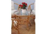 Beistelltisch HOME AFFAIRE, gelb (honigfarben), B:70cm H:57cm T:70cm, Tische, Beistelltisch, Home affaire