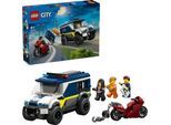 Konstruktionsspielsteine LEGO "Gefangenentransporter (60479), LEGO City", bunt, Spielbausteine, Kinder, Kunststoff, Konstruktionsspielsteine, Made in Europe