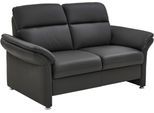 2-Sitzer DIE PLANBAR "PN-EM16031, ohne Kopfstützen", schwarz, B:170cm H:96cm T:92cm, Sofas, 2-Sitzer, Echtleder mit Federkern