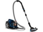 PHILIPS Bodenstaubsauger "FC9745/09 7000 Series", blau (royalblau), B:29,2cm H:29,2cm T:50,5cm, Bodenstaubsauger, mit 2 l Fassungsvermögen, Allergiefilter und TriActive+-Düse, Bodenstaubsauger