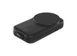 BELKIN Wireless Charger "UltraCharge Faltbare magnetische 2-in-1-Ladestation mit Qi2 25W", schwarz, B:10cm H:7cm T:10cm, Ladegeräte, Wireless Charger