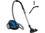 PHILIPS Bodenstaubsauger "XD3110/09 3000 Series", blau (royalblau), B:28,2cm H:25,1cm T:40cm, Bodenstaubsauger, mit 3 l Fassungsvermögen, Allergiefilter, und TriActive-Düse, Bodenstaubsauger