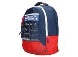 HTI-Living Rucksack Laptoptasche Blau-Rot