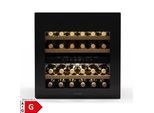 Rhone 36 Duo Weinkühlschrank 36 Flaschen LED-Steuerung Push-to-Open leise Schwarz 36 Flaschen 2 Kühlzonen