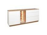 Tv-element Halvar Weiss/eiche Artisan Weiss, Eiche Artisan 169/71/42 cm