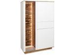Highboard Halvar Weiss/eiche Artisan 101/152/42 cm 1 Schublade(n)