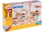 Holzbaukasten MATADOR "Matador Explorer E318", bunt, Spielbausteine, Kinder, Holz
