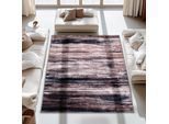 Teppich ASTRA "Piper 256", rotbraun, beige, B:120cm H:6mm L:180cm, Kunstfaser, Teppiche, Teppich, Flachgewebe, Orient Optik, Fußbodenheizungsgeeignet, Wohnzimmer
