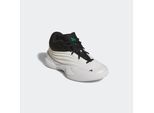 Basketballschuh ADIDAS PERFORMANCE "DAME X J", Mädchen, Gr. 38, zero metallic, core schwarz, court grün, Synthetik, Textil, Schuhe, Signature-Schuh von Damian Lillard, für Kinder & Jugendliche