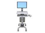 Ergotron WorkFit-C Single LD mobiler Steh-Sitz Arbeitsplatz für ein Display bis 68,58 cm 27 Zoll