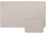 Organizer ZELLER PRESENT "Schreibtischunterlage inklusive Mousepad", beige (creme), B:70cm H:0,5cm T:40cm, PVC, Aufbewahrungsboxen, Organizer, Kunstleder, leicht abwischbar