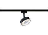 PAULMANN Schienensystem-Leuchten "URail Spot Circle 2-Step-White 5W 230V", schwarz, 1, Ø 9,9cm H: 13cm, 1 Stk., Leuchten, Schienensystem-Leuchten