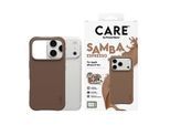 CARE BY PANZERGLASS Handyhülle "Samba MagSafe Case für Apple iPhone 17 Pro", braun (espresso), Apple iPhone 17 Pro, Hüllen, Backcover, Schutzhülle, Handyschutzhülle, Case, Schutzcase, stoßfest, Handyhülle