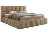 BOXBETT NIRA 180/200 - Beige Plüsch - H3