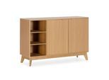 SIDEBOARD Oporto 2 türen Eichenfarbe