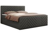 BOXBETT PARIS DUO 200/200 - Grau Kunstleder - H4