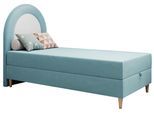 BOXBETT NEST 90/180 Blau Velvet - H3
