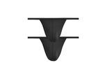 String HOM "String 2er Pack", Herren, Gr. S, schwarz (schwarz (schwarz)), Obermaterial: 76% Polyamid PA. 24% Elasthan EL., Unterhosen String