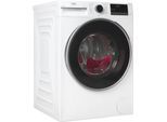 BEKO Waschtrockner "B3DFT512447W", Wasch_Trocken_Zyklus: D (A-G), weiß, B:60cm H:84,5cm T:65cm, Waschtrockner, Vollelektronik, SteamCure-Damp, Wash & Wear, Waschtrockner