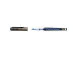 Faber Castell Tintenroller Free Ink Broad, Schreibfarbe blau, Strichstärke 1,5 mm, mit Sichtfester und Metallclip, Recycling-Kunststoff, 1 Stück