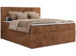 BOXSPRINGBETT TILIANO KING - 200/200 - Orange Cord - H4