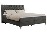 BOXBETT MILEN 200/200 Dunkelgrau Velvet - H3