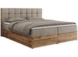BOXBETT ALBERO 1 - 180/200 Beige Struktur - H3