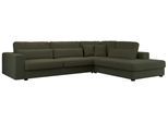 ECKSOFA Savona Grün Boucle - rechts