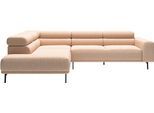 Ecksofa "Tossa, Modernes Design trifft smarte Funktione, Breite 273 cm", beige (rusty melange), B:276cm H:71cm T:219cm, 24% Polyester, 76% Polyacryl, SCHÖNER WOHNEN-KOLLEKTION, Sofas, Ecksofa, Motorischer Sitzvorzug, Kopfteil-Funktion & Saugroboter-Höhe