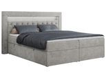 BOXBETT GOLD-6 LED 160/200 Hellgrau Struktur - H4