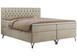 BOXBETT GRIMALDI 160/200 Beige Velvet - H4