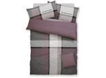 Bettwäsche TOM TAILOR HOME "Lenny in Gr. 135x200 oder 155x220 cm", lila (mauve), B/L: 135cm x 200cm, 1 Stk., 1 Stk., Renforcé, B/L: 80cm x 40cm, 3, Renforcé, Obermaterial: 100% Baumwolle, Bettwäsche, Bettwäsche, mit GRATIS-Zugabe: Kissenhülle 1tlg., in Biber und Renforcé erhältlich
