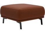 Polsterhocker "Tossa, smarte Ergänzung für dein Wohnzimmer, Breite 73 cm", rusty, B:73cm H:43cm T:73cm, 24% Polyester, 76% Polyacryl, SCHÖNER WOHNEN-KOLLEKTION, Hocker, Polsterhocker, Flexibler Komfort, edle Optik & saugroboterfreundlich