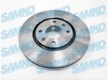 SAMKO Bremsscheibe p1211v belüftet 283mm für Citroën Peugeot