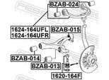 FEBEST Lenker, Radaufhängung 1624164ufl vorne links für Mercedes