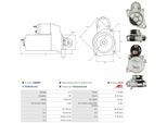 AS-PL Starter s4065pr für Ford MAZDA