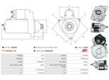 AS-PL Starter s9370s für HONDA