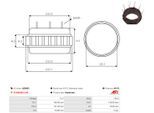 AS-PL Stator, Generator as0063 für VW