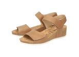 Sandale SIOUX "Yagmur-700", Damen, Gr. 42 (UK 8), beige, Obermaterial: 100% Kalbsleder CAL. 100% Gummi rubber., Schuhe Sandale
