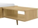 Nachtkonsole HASENA "Seva", braun, B:48cm H:16cm T:38cm, Massivholz, Sideboards, Nachtkonsole