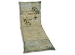 Liegenauflage, Grün, Hellgrün, Textil, Füllung: Schaumstoff, Vlies, rechteckig, 60x7x190 cm, Oeko-Tex® Standard 100, pflegeleicht, hochwertige Qualität, langlebig, für den Außenbereich geeignet, mittels Bändern zu befestigen, Gurtband befestigen, Outdoor-Kissen, Liegenauflagen