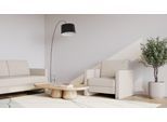 BRUNO Schlafsessel 70cm in Creme Ecru Beige | praktische Größe | stabiles Massivholz & Boxspringkomfort
