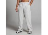 MP Herren Rest Day Straight Leg Jogginghose - Grau Meliert Hell - XXL