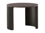 Livetastic , Schwarz , Holz , Esche , teilmassiv,furniert , rund , 60x45x60 cm , Wohnzimmer, Wohnzimmertische, Couchtische, Couchtische rund